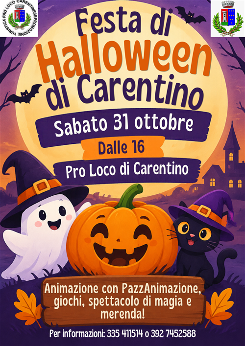 Festa di Halloween in Proloco